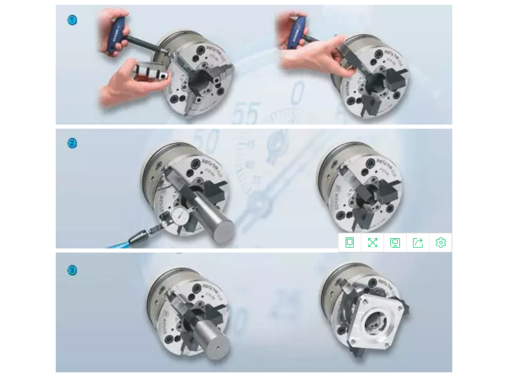 SCHUNK卡盤的基本結(jié)構(gòu)包括強(qiáng)化處理的卡盤基體，充分的油脂潤(rùn)滑，磨損極為輕微。因此保持高精度下更長(zhǎng)的使用壽命。獨(dú)具特色的外輪廓設(shè)計(jì)，使盡量少的冷卻液殘留在機(jī)床主軸或主軸軸承處。極端穩(wěn)固的盤體防止了因更高的夾持力及徑向負(fù)荷導(dǎo)致的精度失穩(wěn)狀況。大通孔，利于大尺寸棒料的通過(guò)及自動(dòng)上下料 。基爪——通用性好，與F型及Duro型匹配。  　　卡爪快換系統(tǒng)：使用獨(dú)立鎖緊的卡爪，保持高精度的同時(shí)，極大縮短輔助時(shí)間(調(diào)整、更換)。