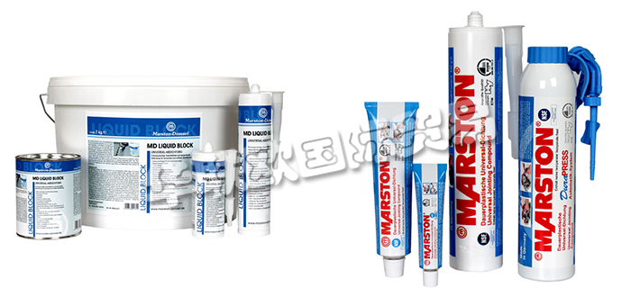 德國MARSTON-DOMSEL公司主要供應(yīng)：德國MARSTON-DOMSEL密封劑,MARSTON-DOMSEL密封膠，粘合劑，通用密封劑，通用塑料密封劑，清潔劑，單組分密封劑，表面密封劑，管螺紋密封劑等產(chǎn)品。