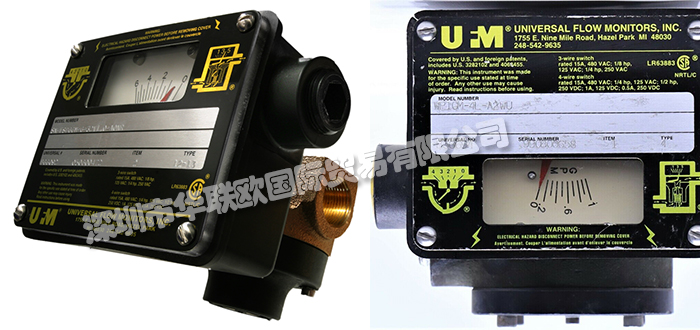 美國UFM(UNIVERSAL FLOW MONITORS)流量計流量開關(guān)